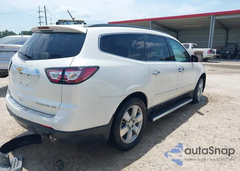 2015 Chevrolet Traverse Ltz z USA, uszkodzony, nr VIN 1GNKRJKD1FJ241743